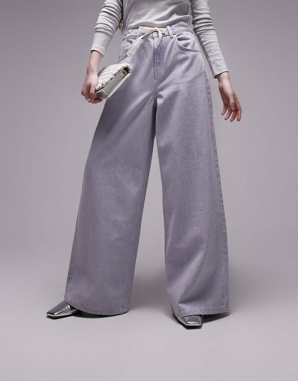 Topshop paper bag jeans Product Image