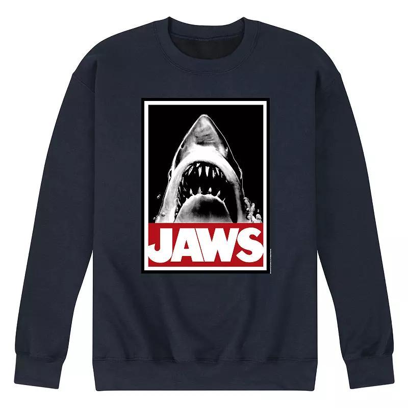 Men's Jaws The Giant Fleece Sweatshirt, Size: Medium, Blue Product Image