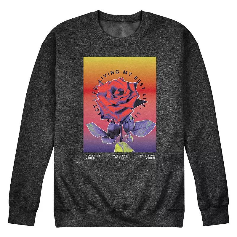 Mens Postive Vibes Sweatshirt Product Image