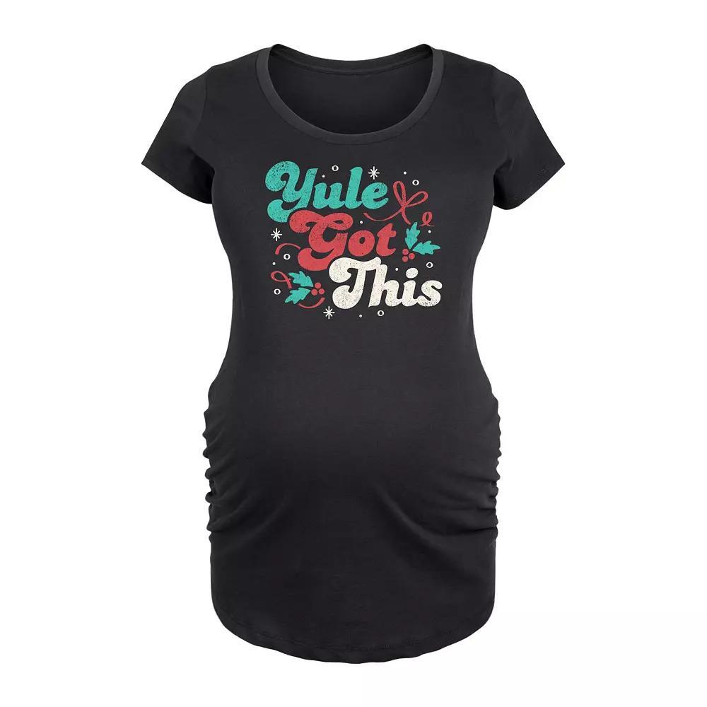 Maternity Pastel Mandala Graphic Tee, Women's,  Product Image