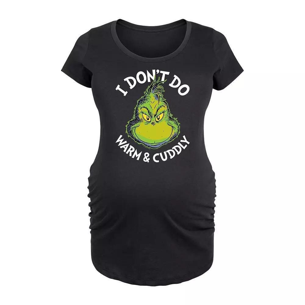 Maternity Believe With Santa Hat Graphic Tee, Women's,  Product Image