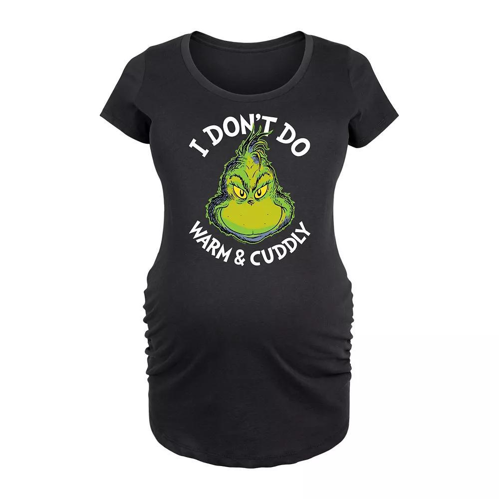 Maternity Believe With Santa Hat Graphic Tee, Women's,  Product Image