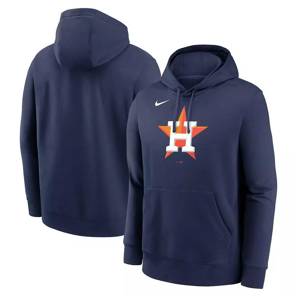 Men's Nike Mike Trout Red Los Angeles Angels Player Name & Number Club Pullover Hoodie,  Product Image