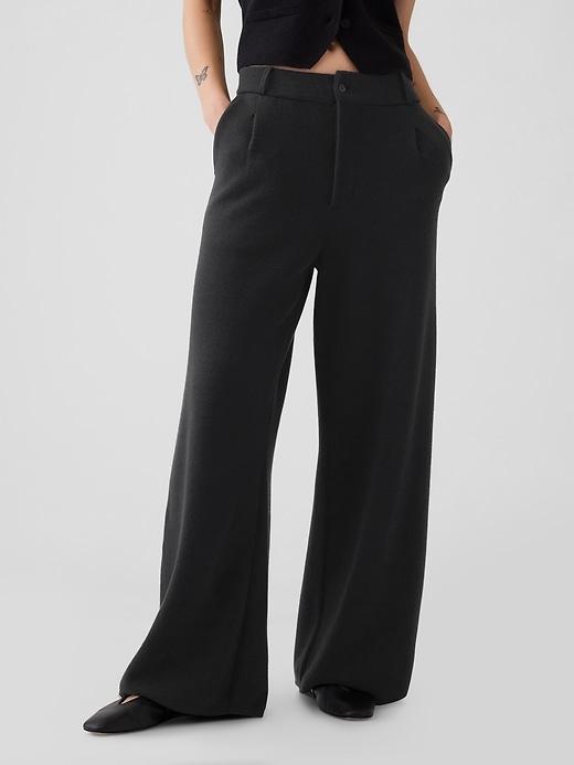 CashSoft Pleated Trousers Product Image