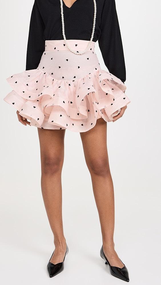 Zimmermann Crush Flip Mini Skirt | Shopbop Product Image