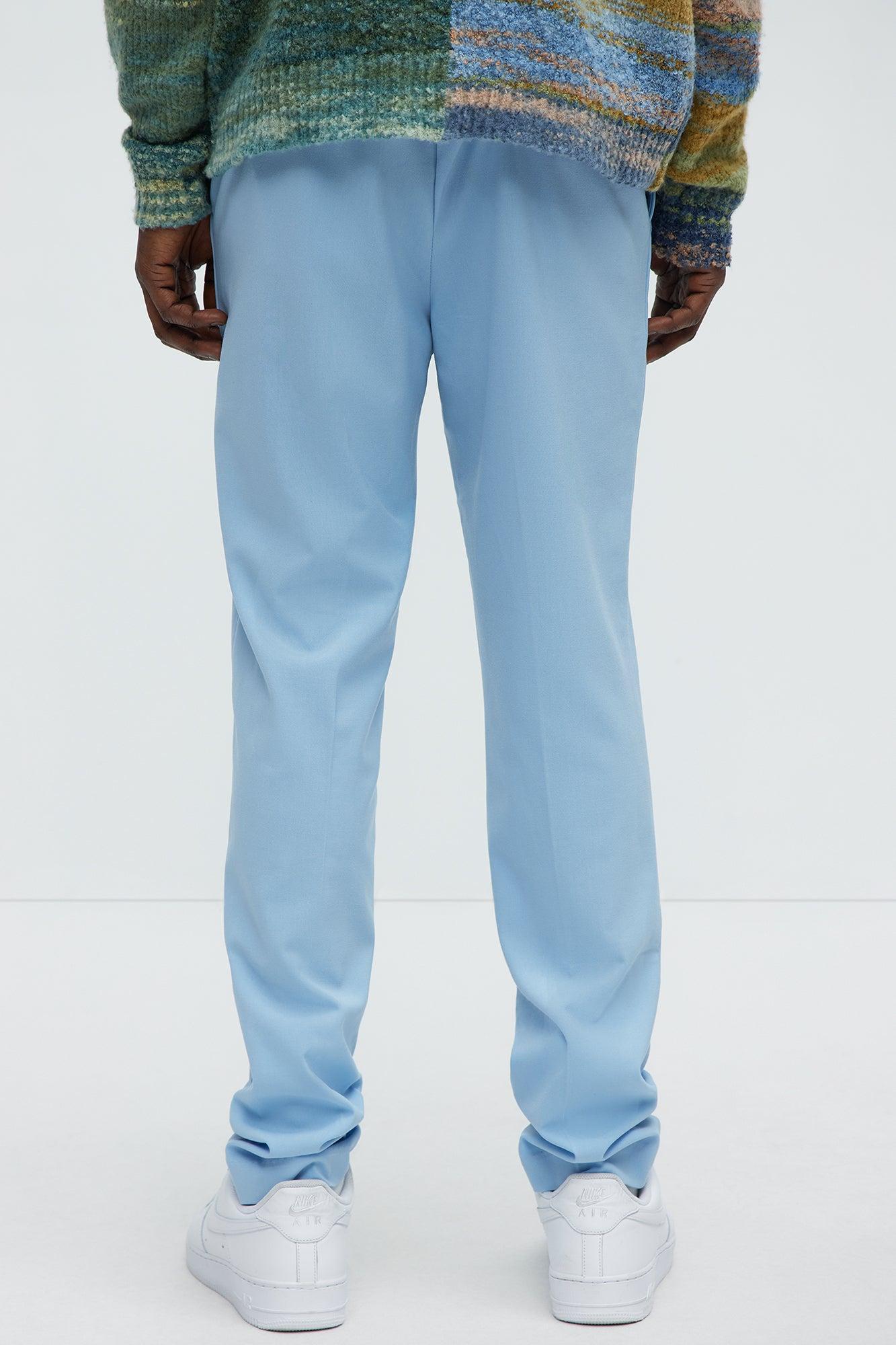 The Modern Stretch Slim Trouser - Light Blue Product Image