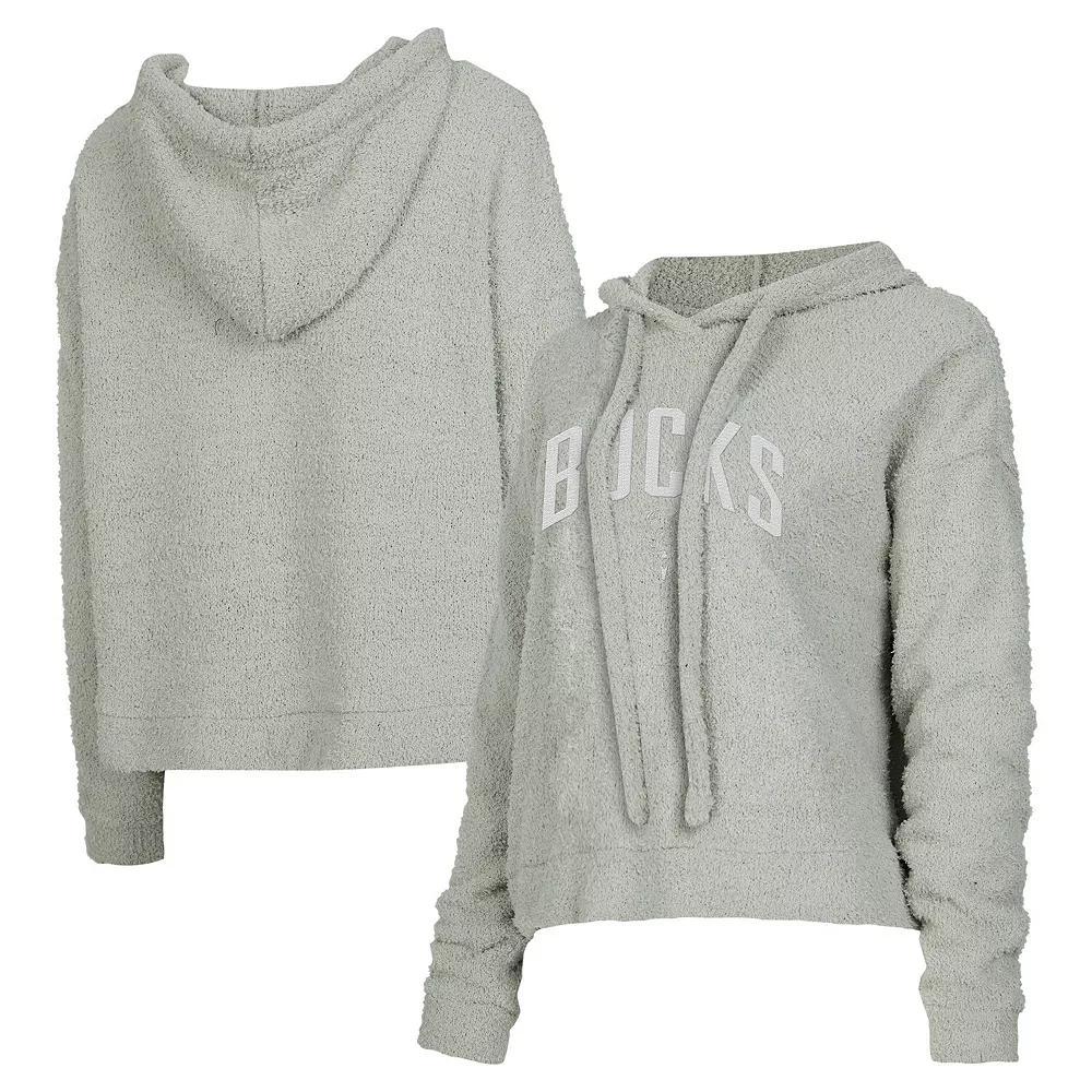 Women's Concepts Sport Gray New York Knicks Ventura Comfy Pullover Hoodie,  Product Image