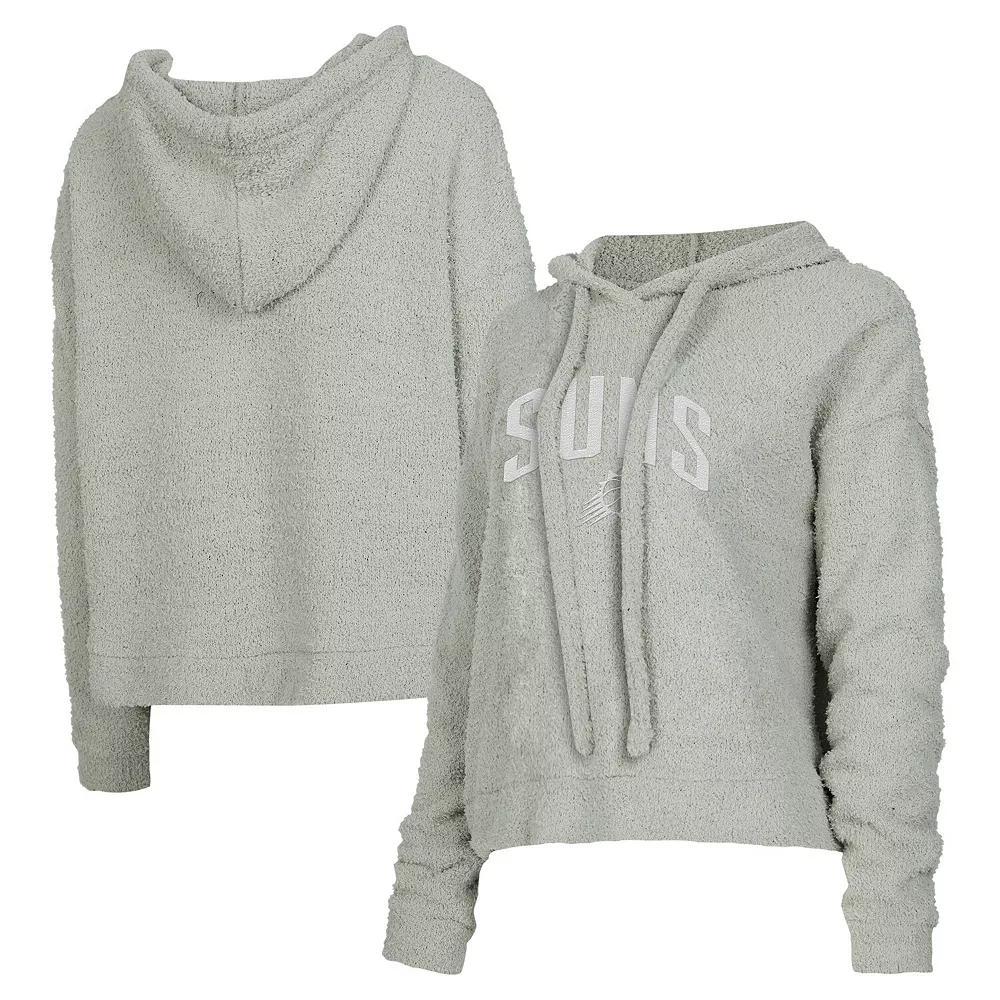 Women's Concepts Sport Gray New York Knicks Ventura Comfy Pullover Hoodie,  Product Image