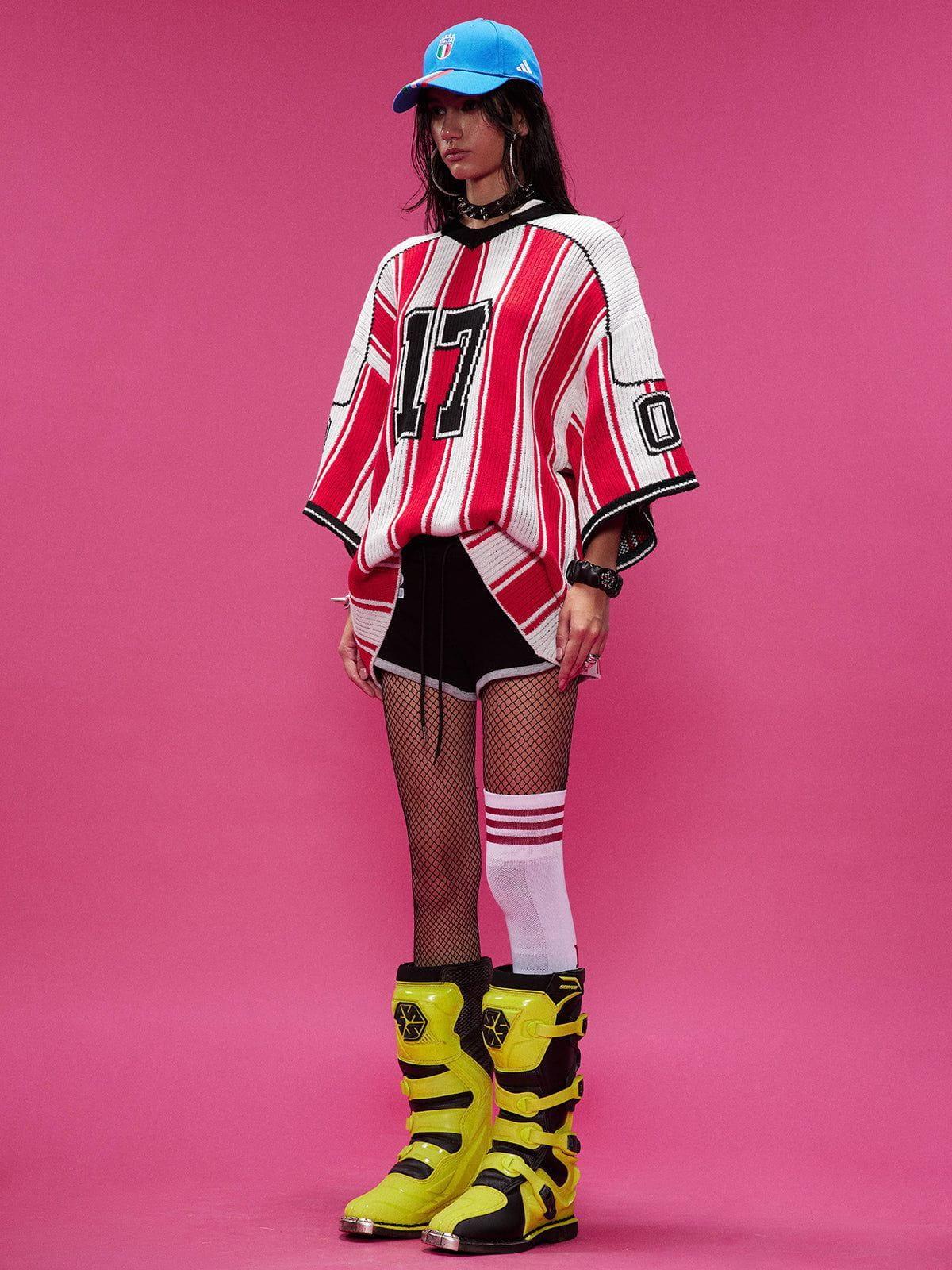 Aelfric Eden 17 Stripe Football  Knit Product Image