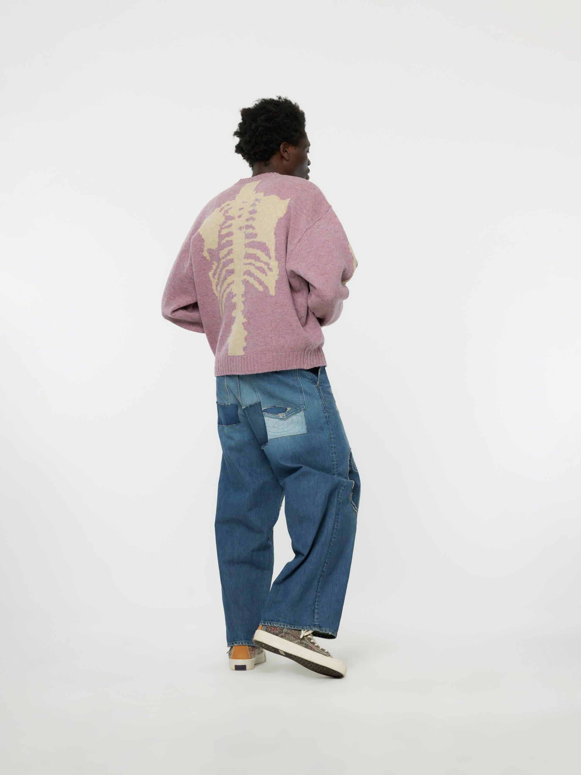 14oz Denim Port Baggy Hippie Pants Product Image