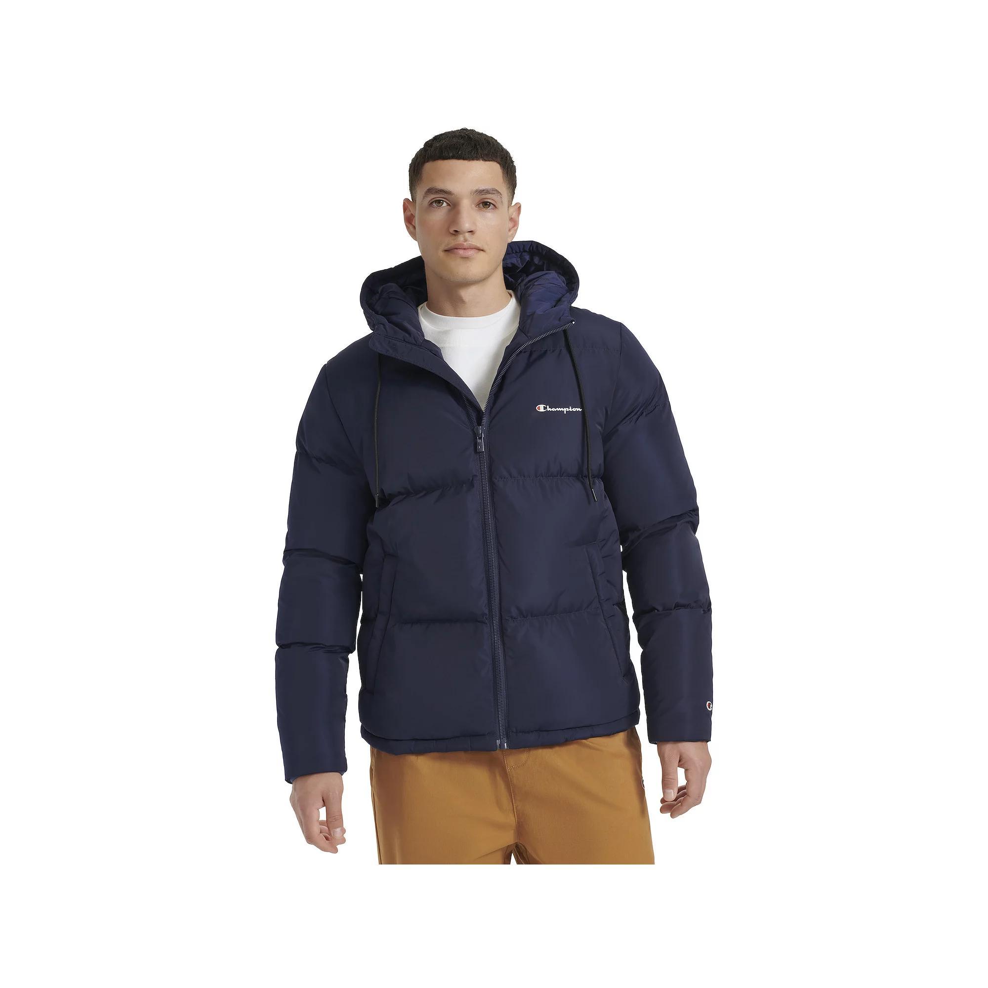 Men's Champion® Hooded Puffer Jacket,  Product Image