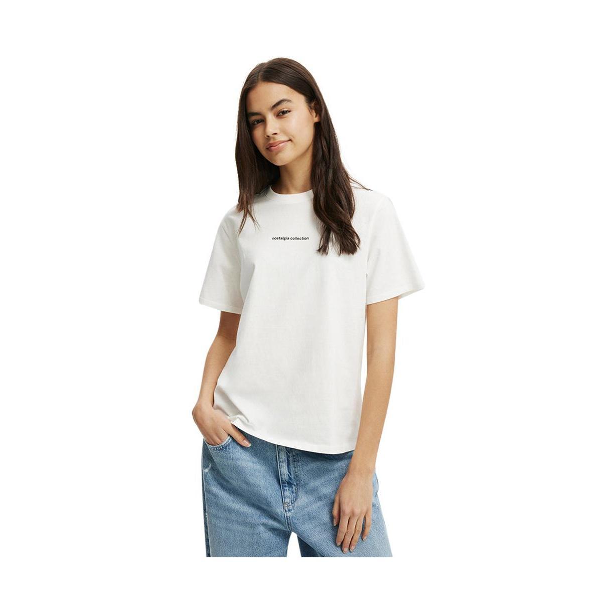 Cotton On Womens Regular Fit Graphic Tee - Los angeles/ Product Image