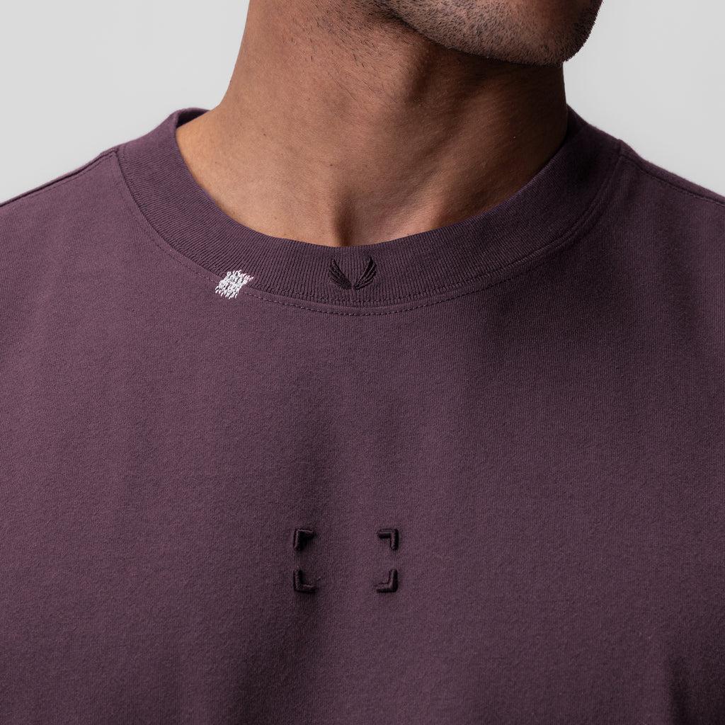 0797. Tech Essential™ Relaxed Tee - Black "Space Bracket" Product Image