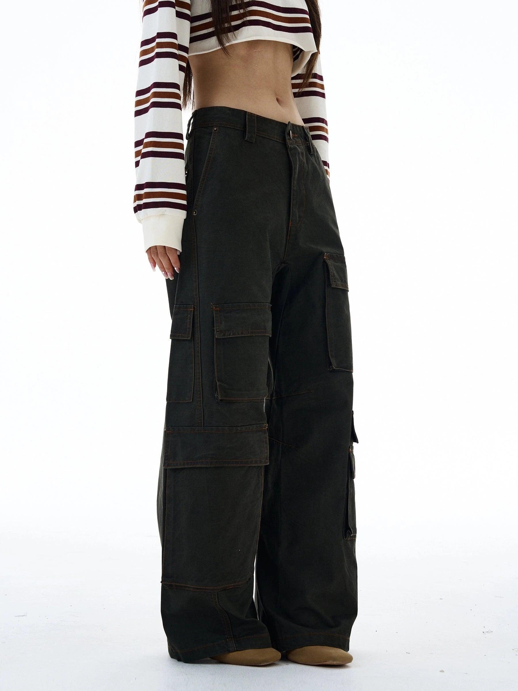RT No. 20014 MULTI-POCKET CARGO PANTS Product Image