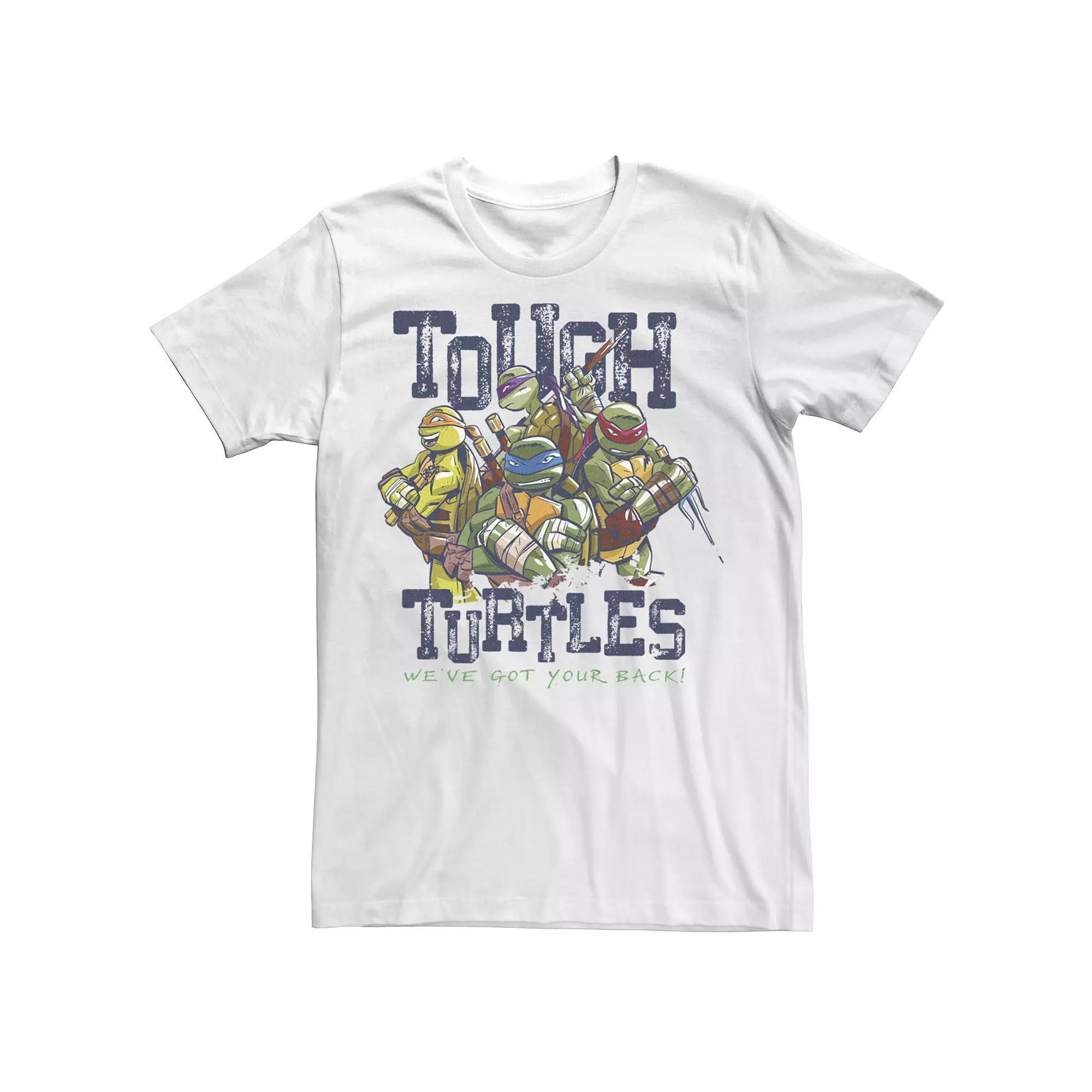 Men's Teenage Mutant Ninja Turtles Tough Turtles Graphic Tee, Size: Small, White Product Image