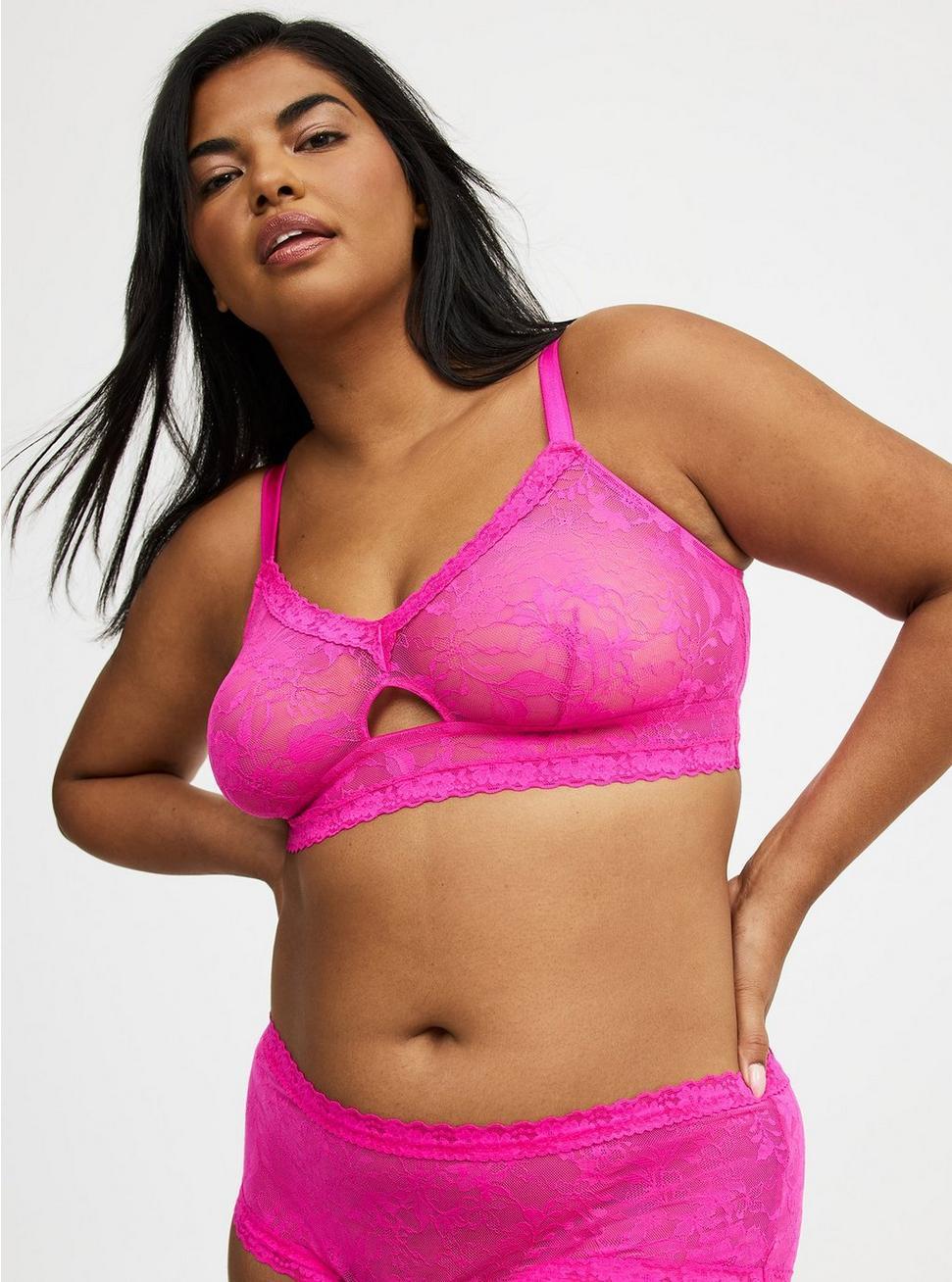 Unlined Lace Bralette Product Image