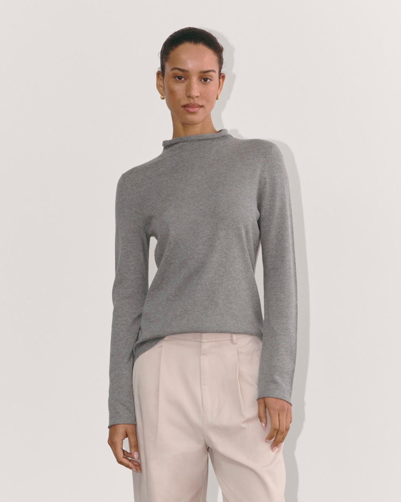Womens Funnel Neck in Cotton Cashmere Sweater by Everlane Product Image