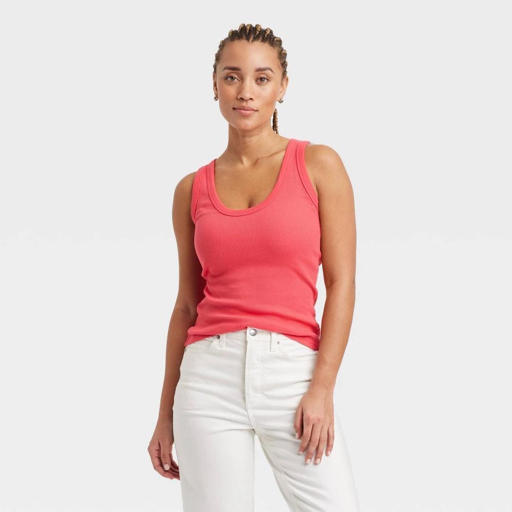 Womens Tank Top - Universal Thread Coral XS Product Image