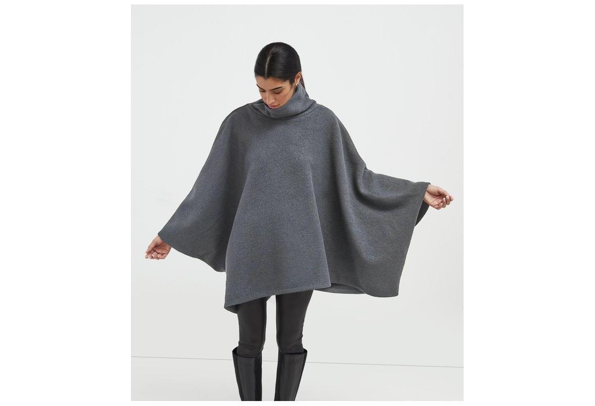 Marcella Womens Avery Wool Cape Coat Product Image