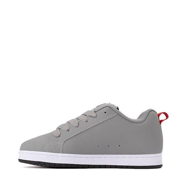 Mens DC Court Graffik Skate Shoe - Grey Product Image