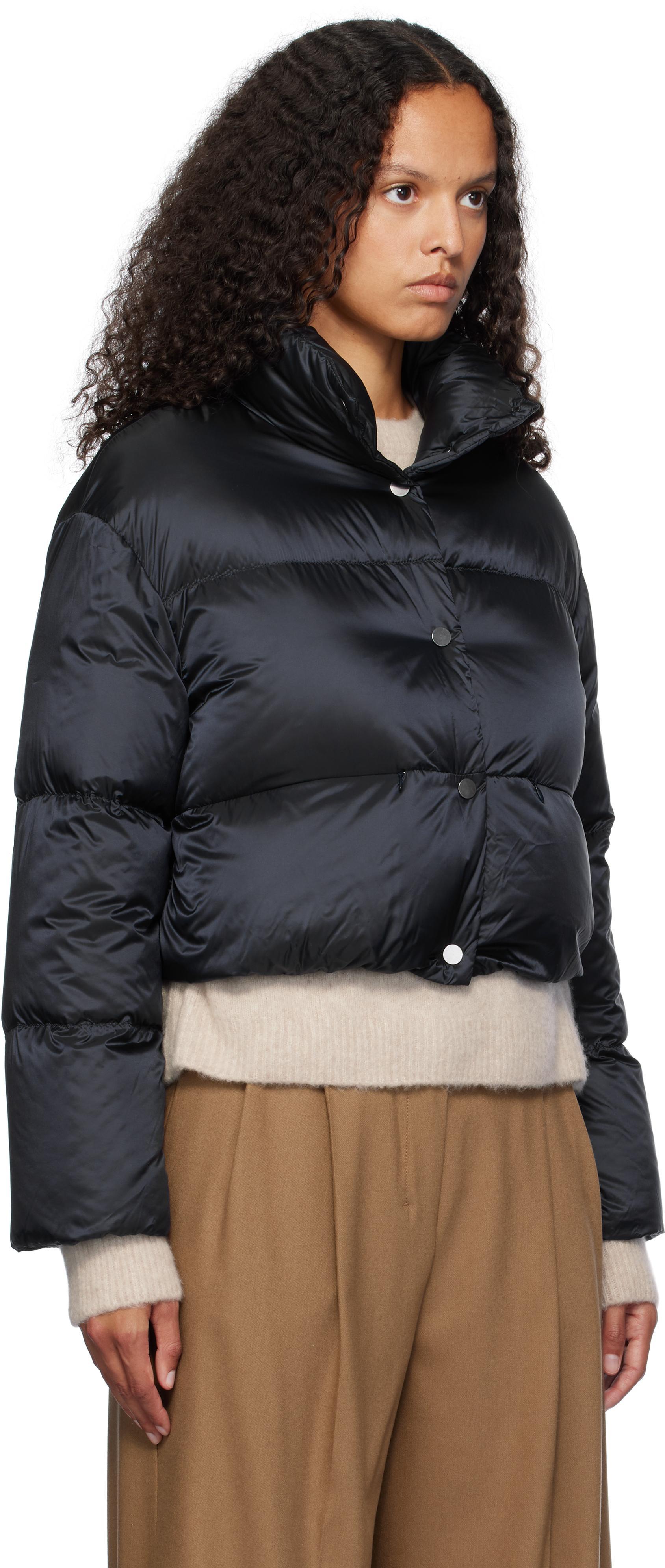 MAX MARA Navy Tredi Down Jacket In 075 Midnightblue Product Image