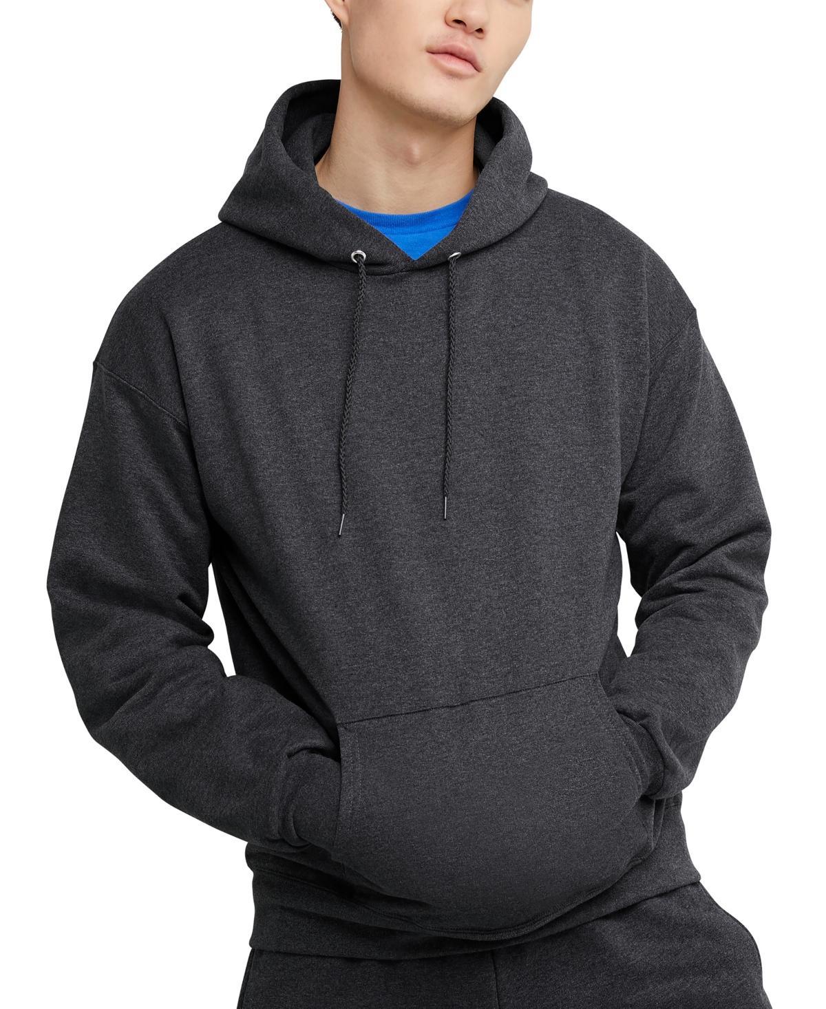 Men's Hanes Ultimate® Fleece Pullover Hoodie, Size: XL, White Product Image