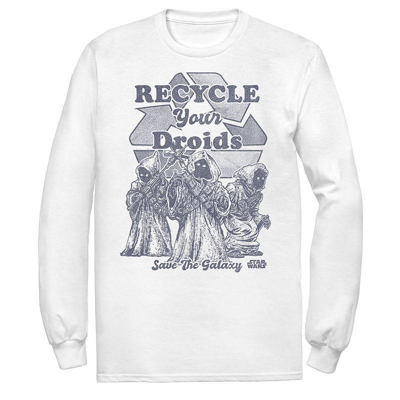 Men's Star Wars Jawas "Recycle Your Droids" Graphic Tee, Size: XL, Athletic Grey Product Image