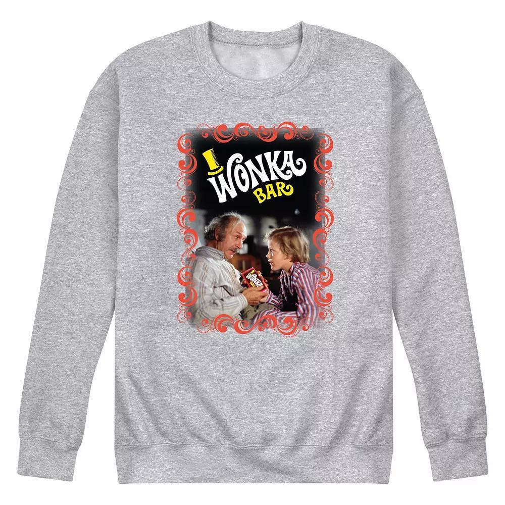 Men's Willy Wonka Charlie Grandpa Joe Fleece Sweatshirt,  Product Image