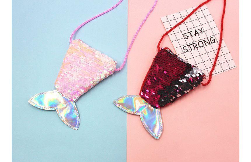 Mermaid Tail Sequined Coin Purse Product Image