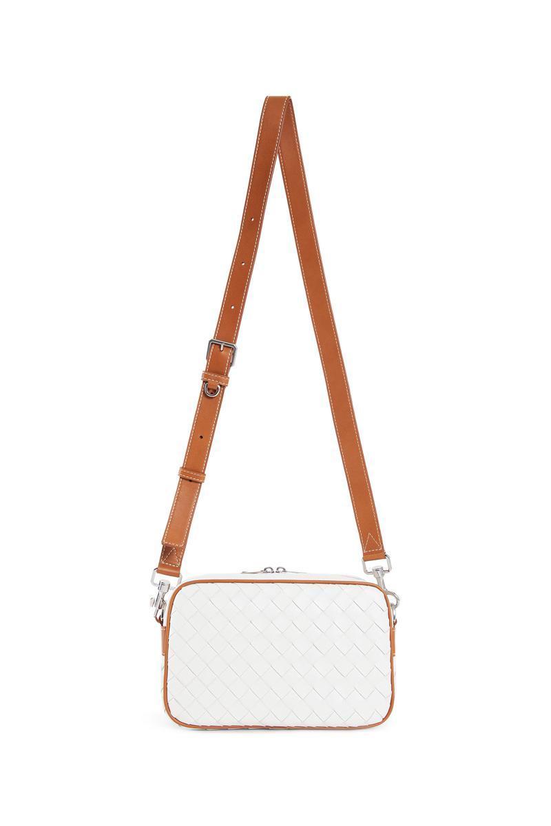 BOTTEGA VENETA Crossbody Bags In White Product Image