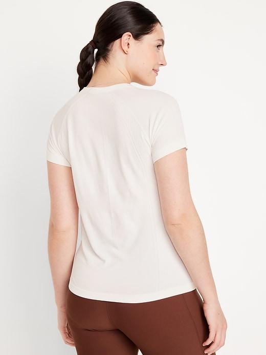 Fitted Seamless T-Shirt Product Image