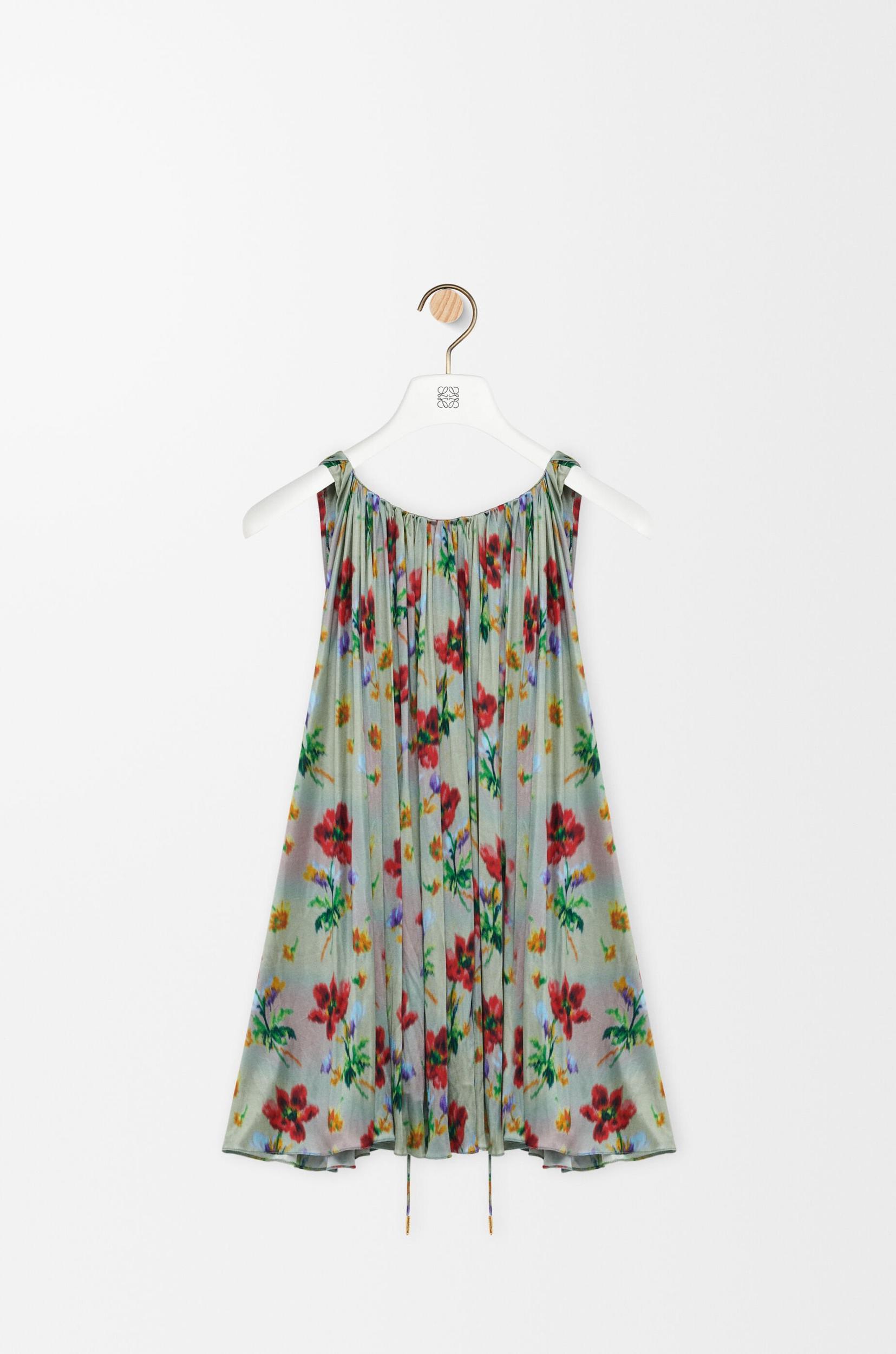 Halter top in viscose Product Image