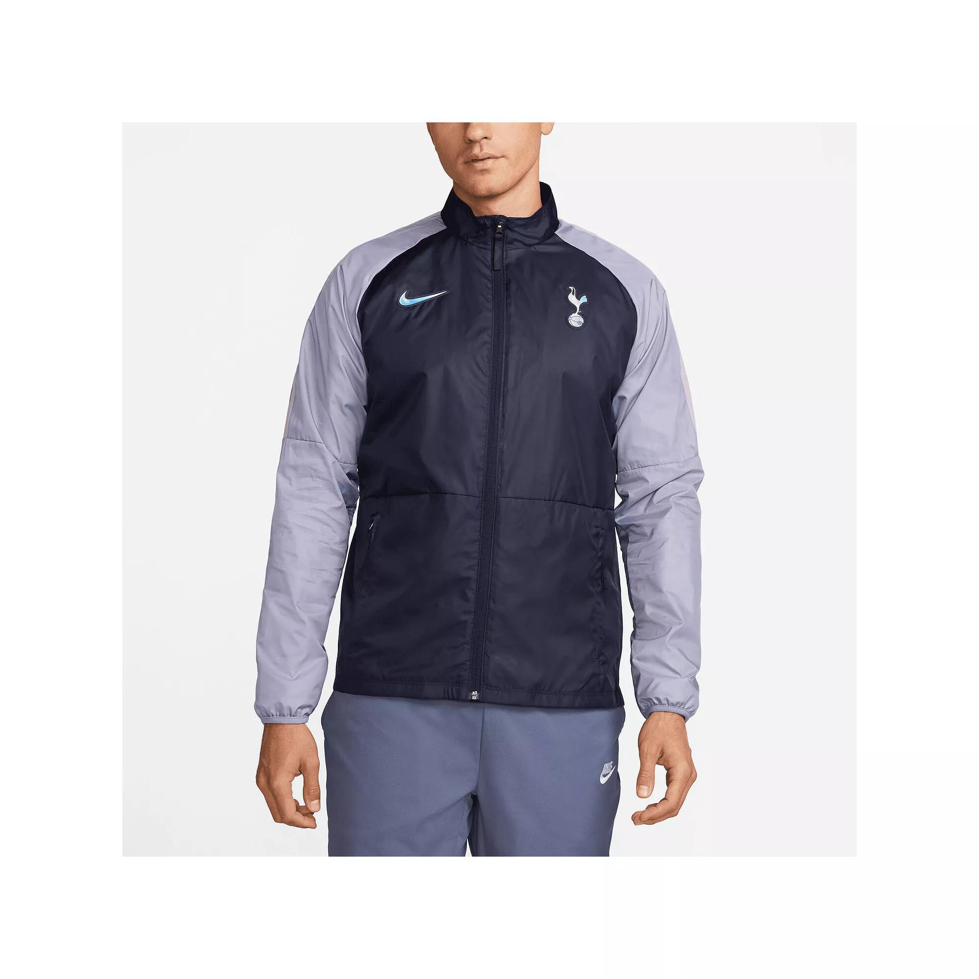 Men's Nike Navy Tottenham Hotspur Academy AWF Raglan Full-Zip Jacket,  Product Image