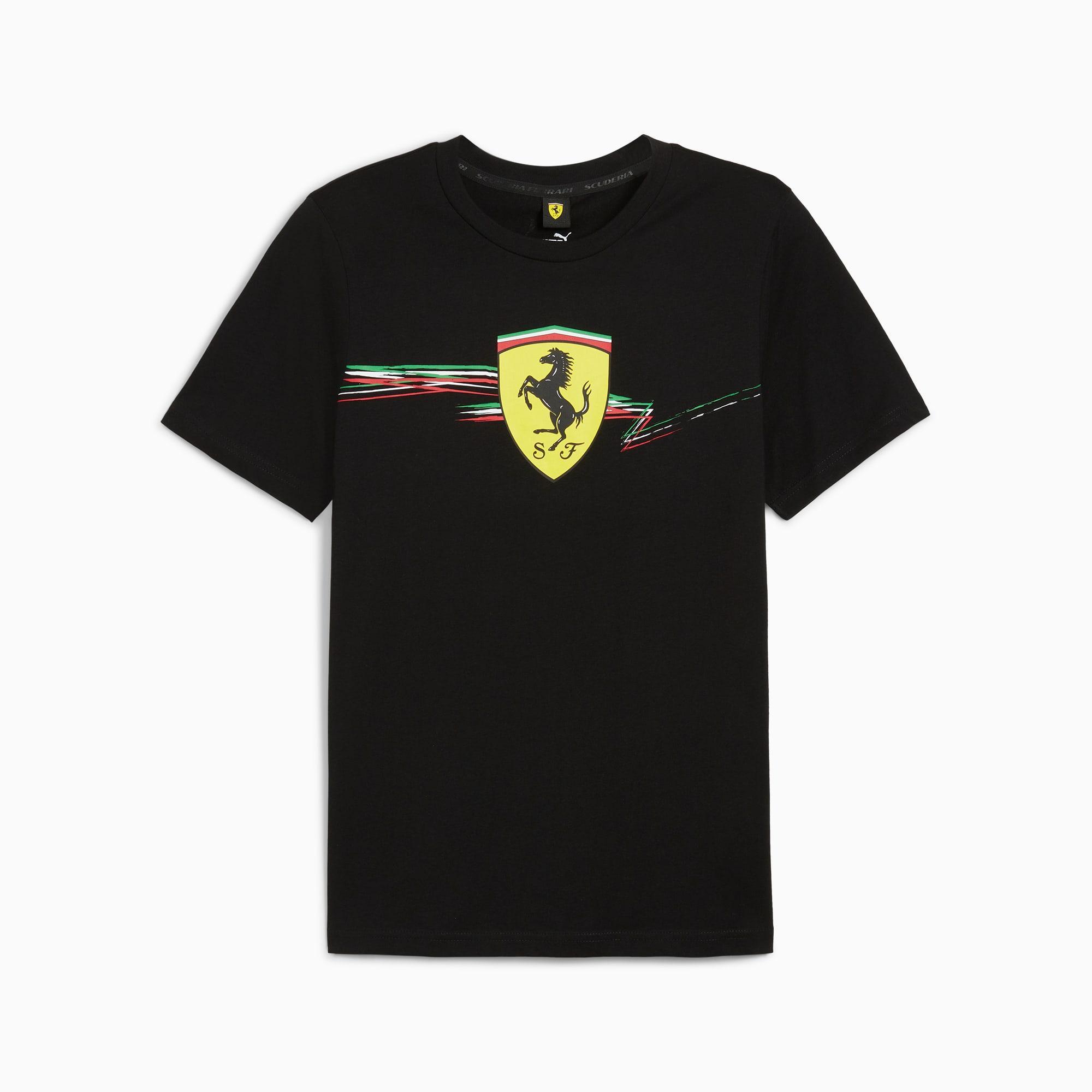 Scuderia Ferrari Race Big Shield Men's Tee Product Image