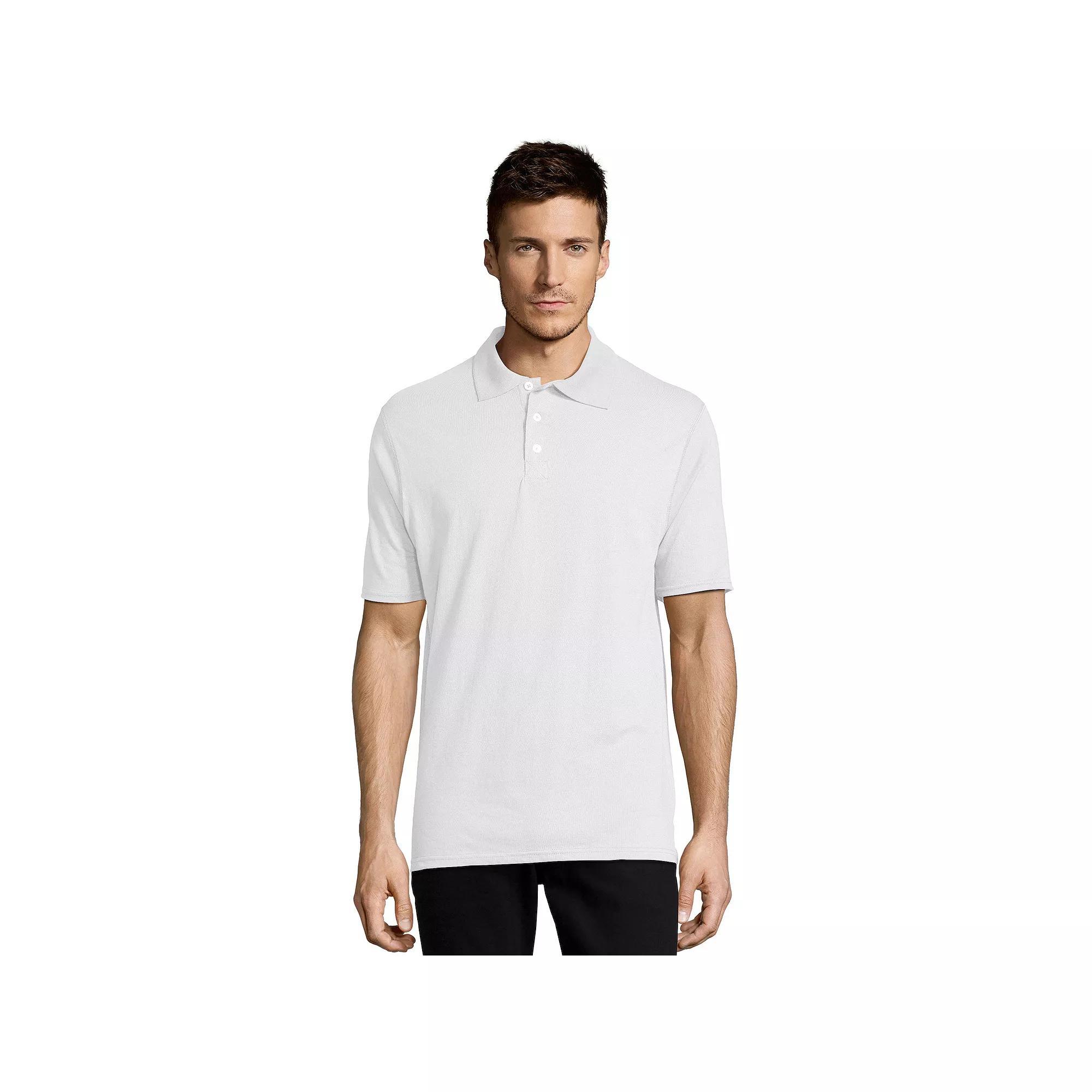 Men's Hanes® X-temp Jersey Polo,  Product Image