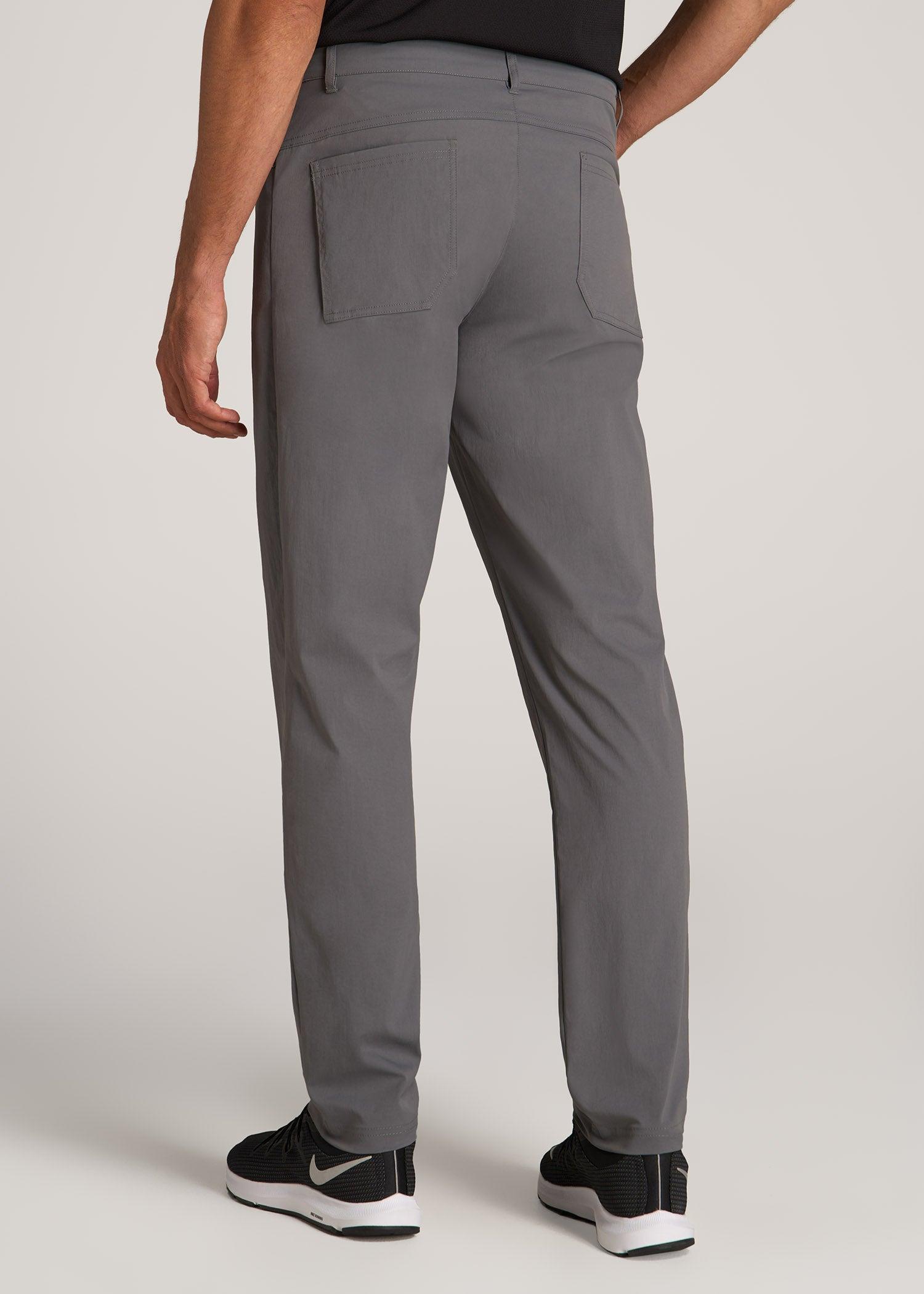 TAPERED-FIT Traveler Pants for Tall Men in Black Product Image