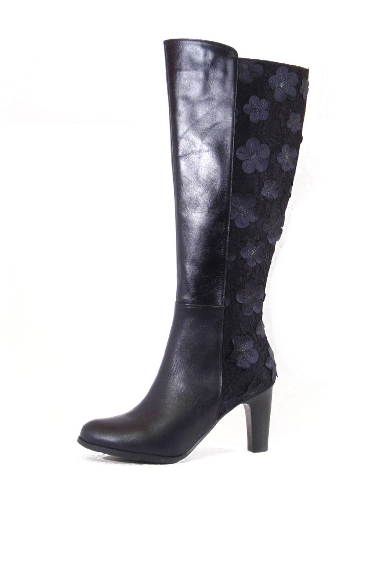 Geller Floral Lace Boots Product Image