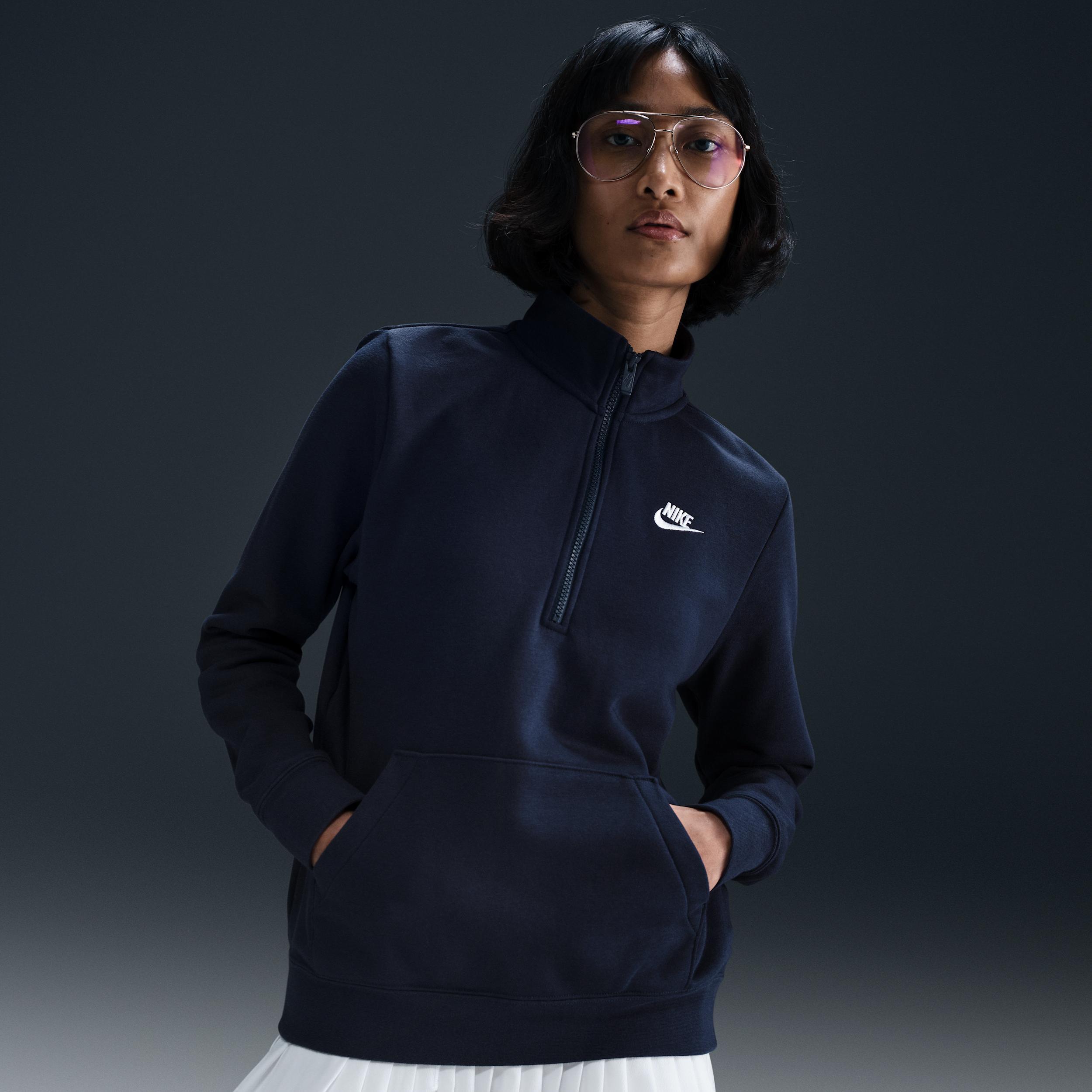 Nike Sportswear Club Fleece Women's 1/2-Zip Sweatshirt Product Image