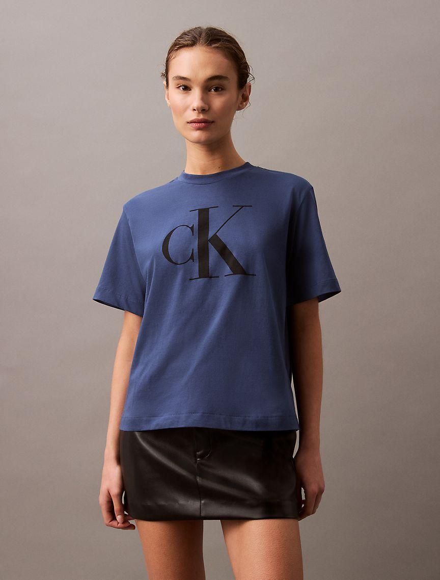 Monogram Logo Boxy T-Shirt Product Image