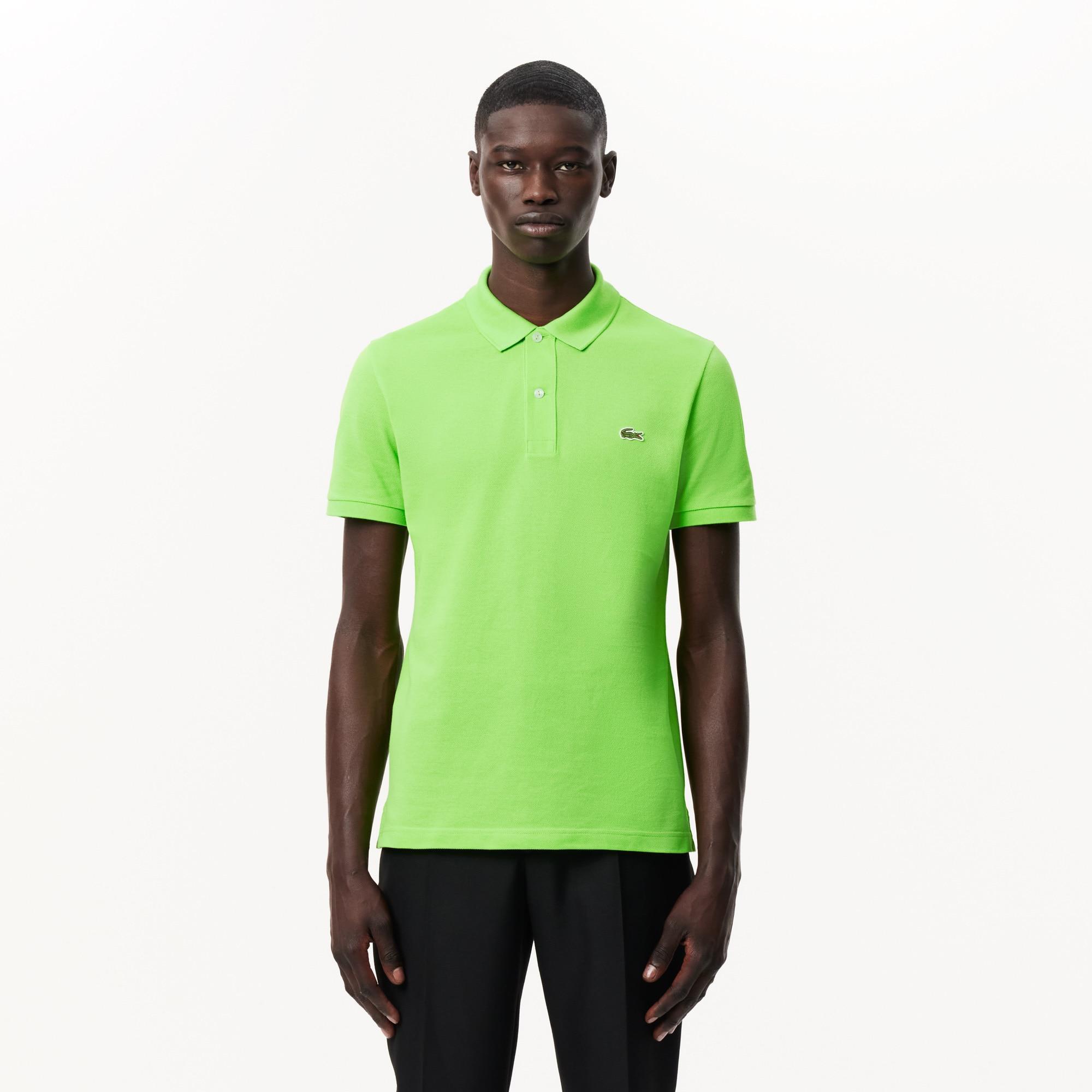 Slim Fit L.12.12 Piqué Polo Shirt Product Image