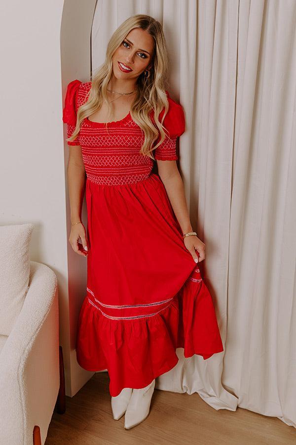 Margarita Mood Smocked Midi Product Image