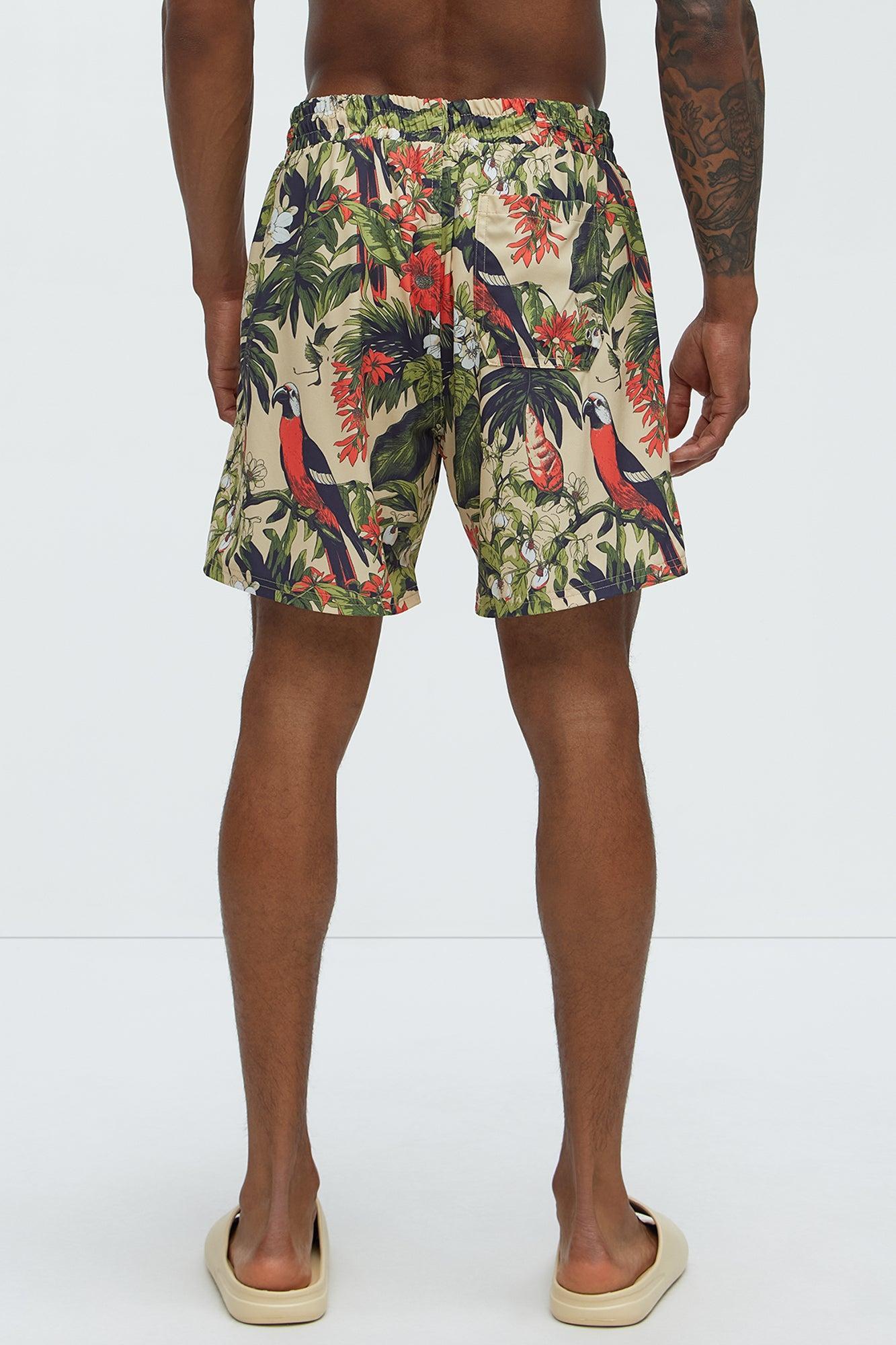 Rio Printed Swim Classic Trunk - Multi Color Product Image