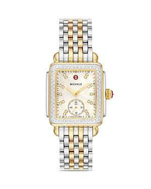 Womens Deco Mid Stainless Steel & 0.57 TCW Diamond Bracelet Watch Product Image