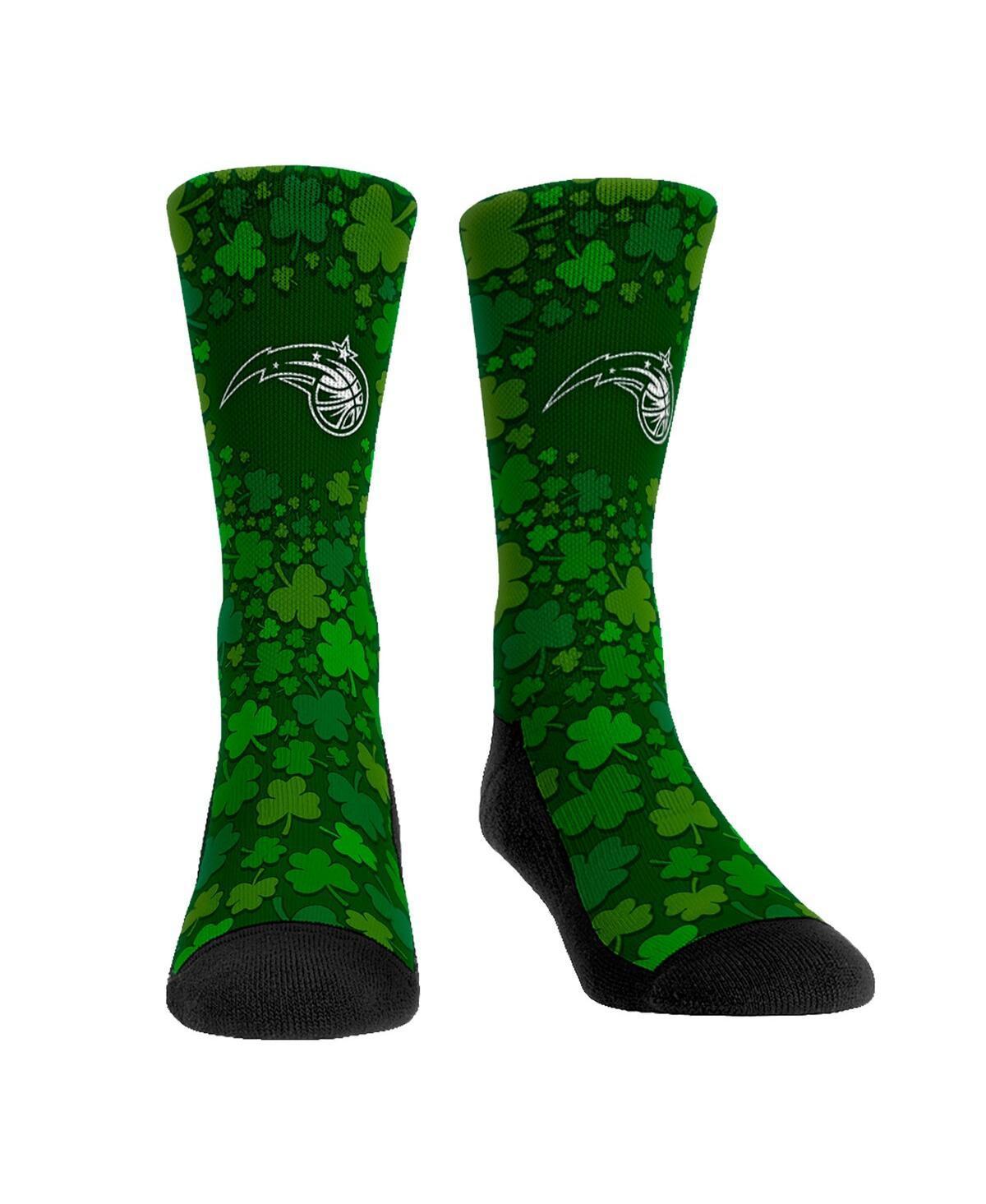 Rock Em Socks Detroit Pistons St. Pattys Day Shamrock Crew Socks, Mens Product Image