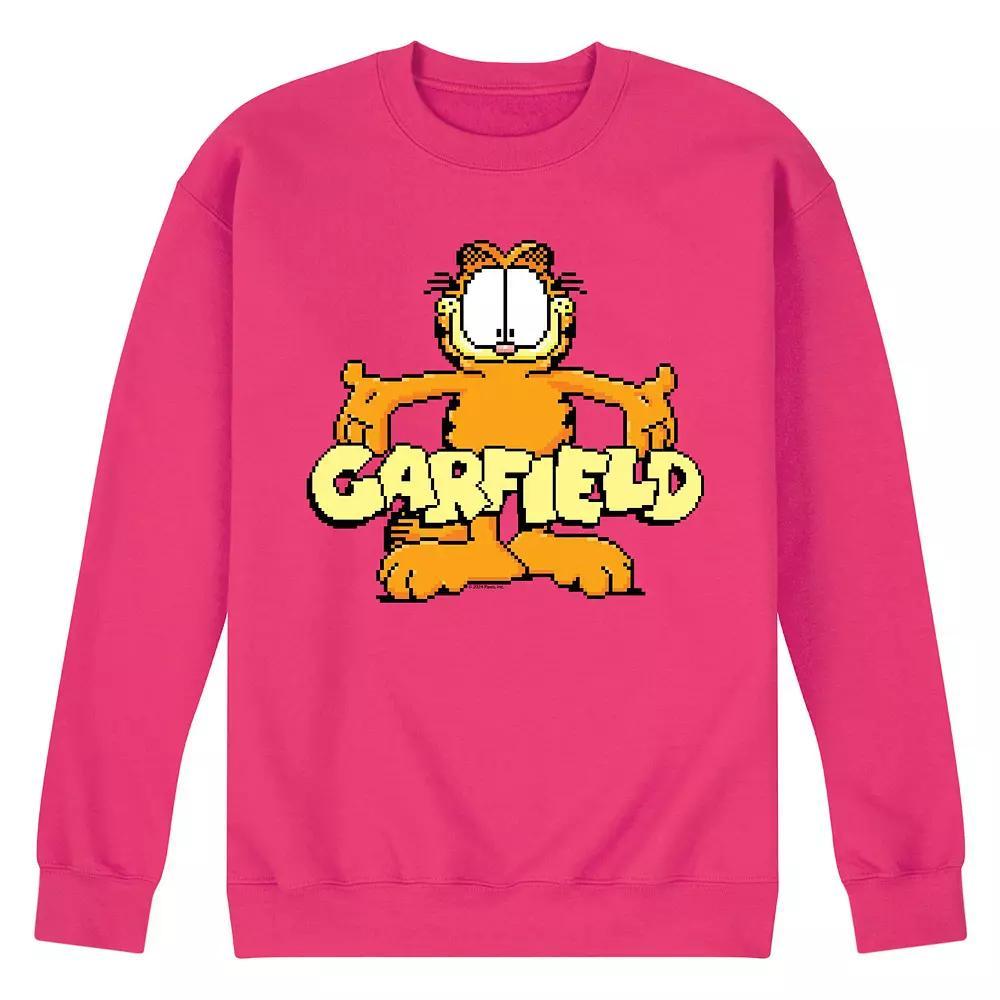Men's Garfield Standing Logo Fleece Sweatshirt,  Product Image