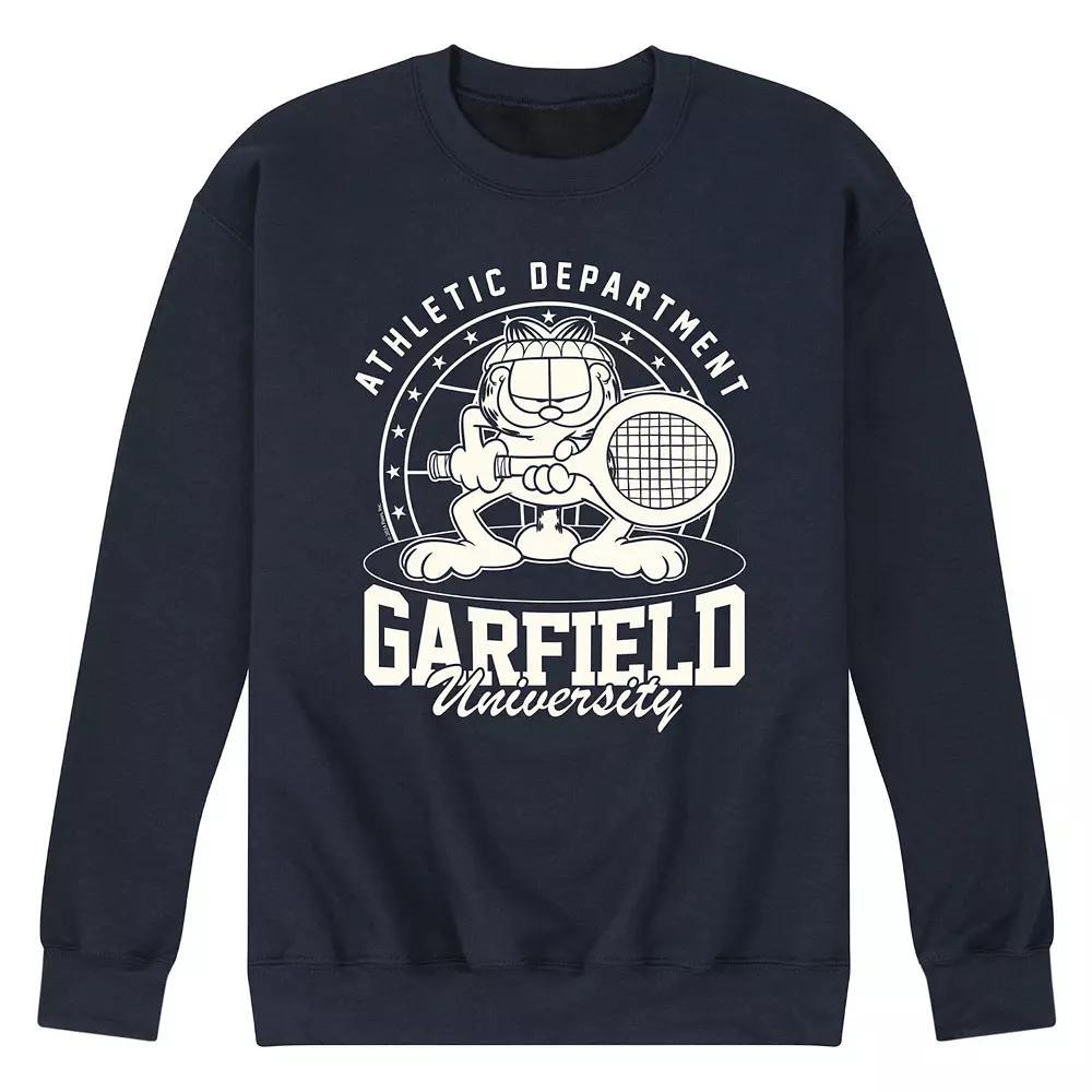 Men's Garfield Tennis Fleece Sweatshirt,  Product Image