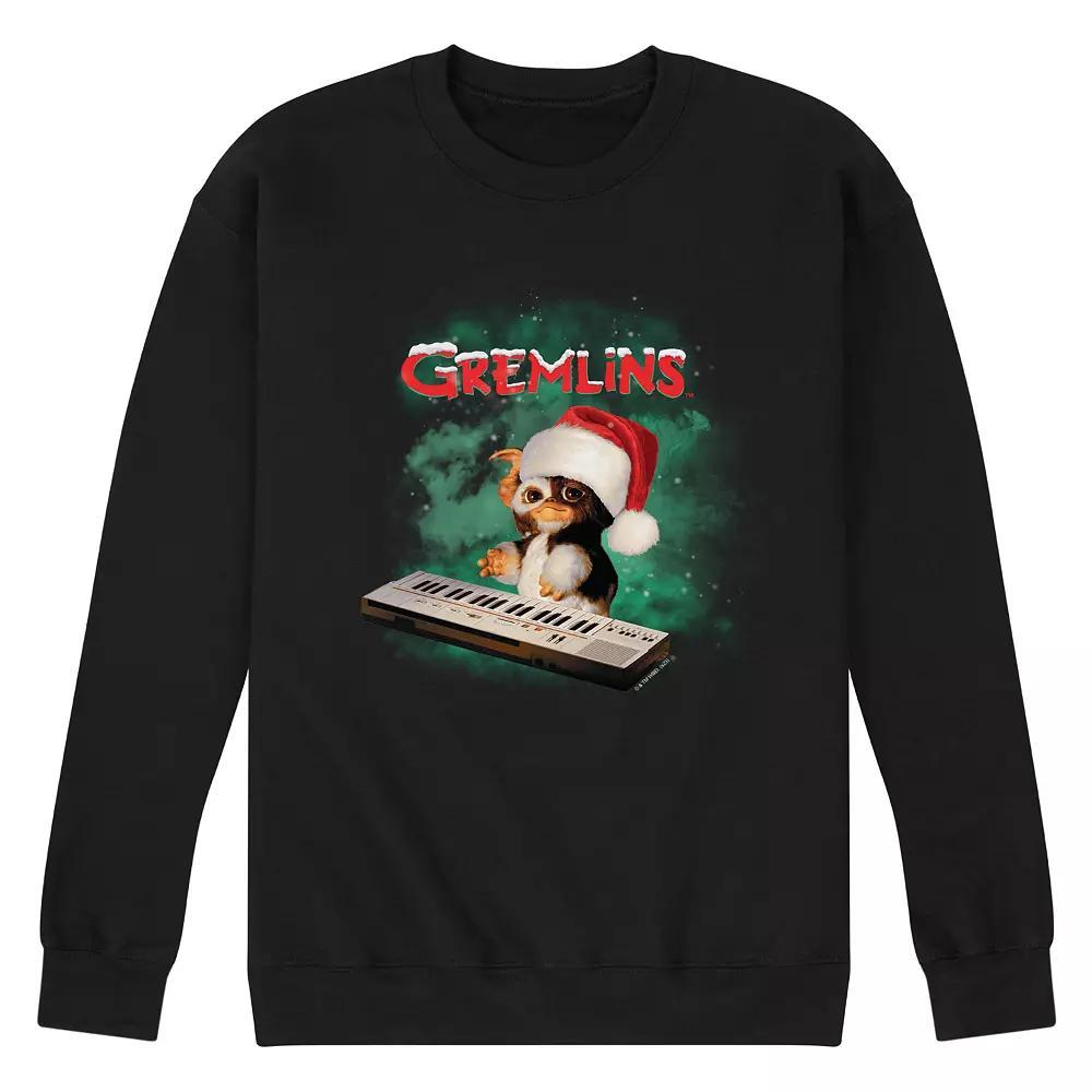Men's Gremlins Gizmo Holiday Fleece Sweatshirt,  Product Image
