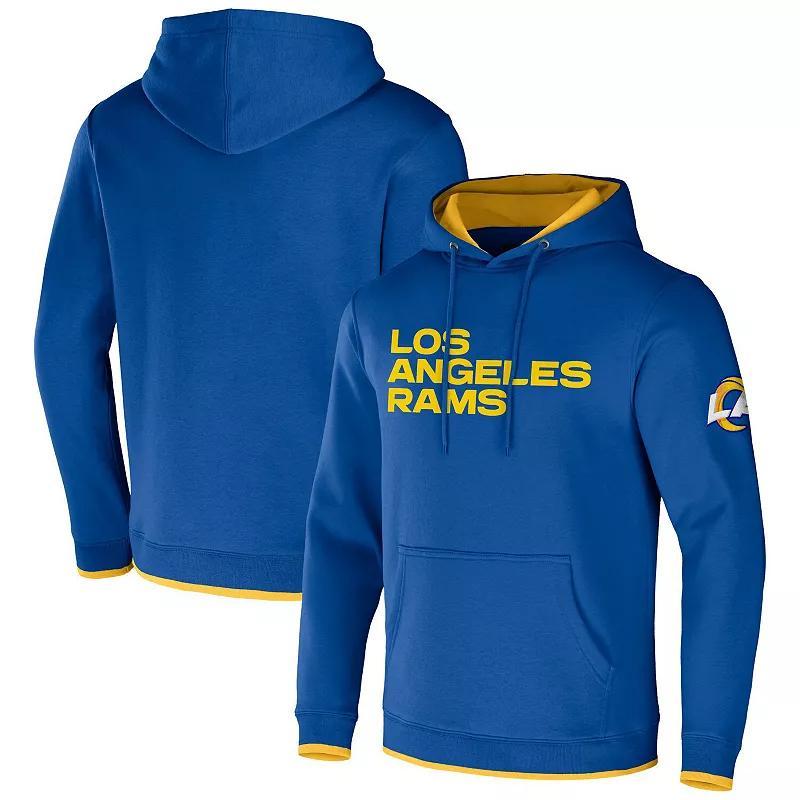 Mens NFL x Darius Rucker Collection by Fanatics Royal Los Angeles Rams Pullover Hoodie Product Image