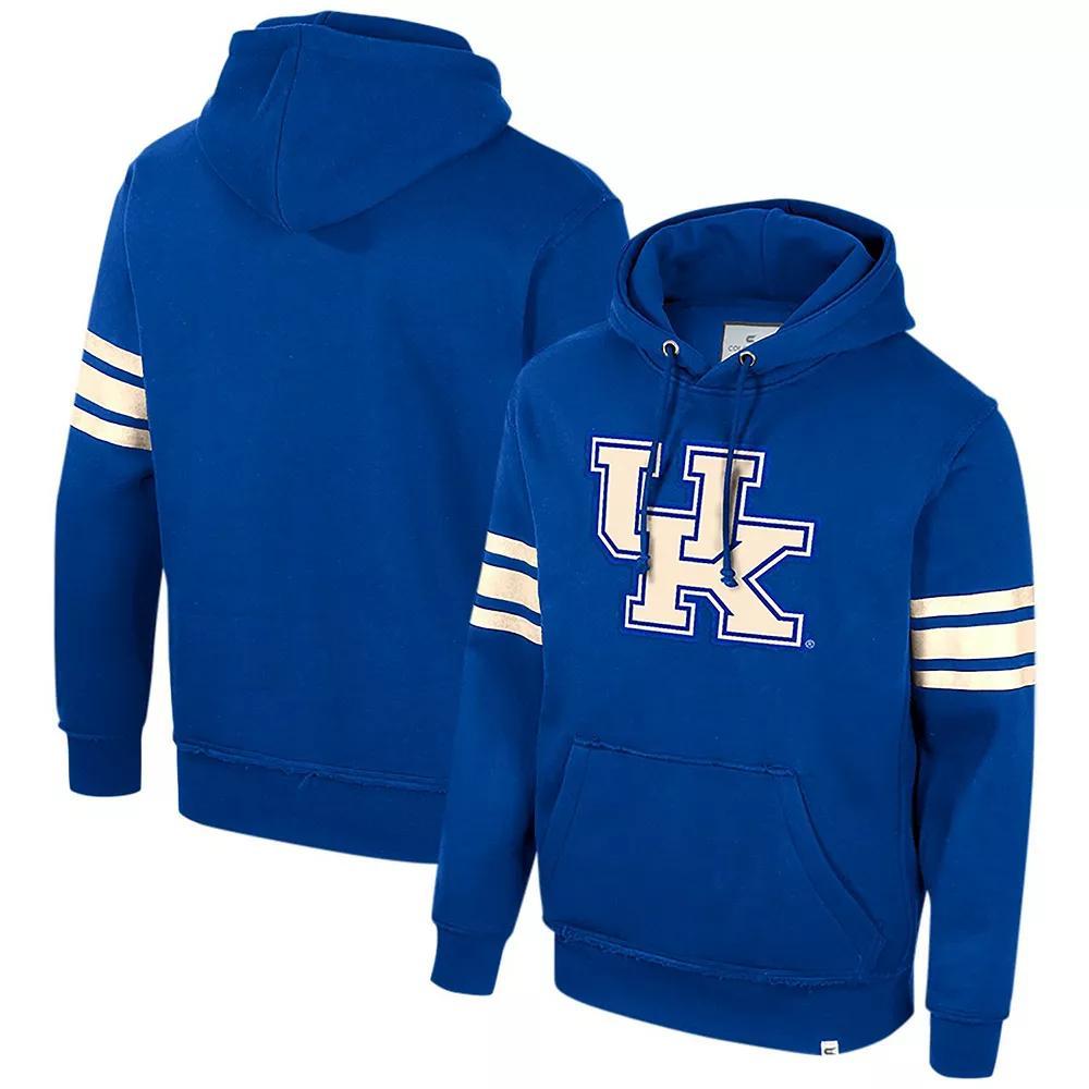 Men's Colosseum Royal Kentucky Wildcats Saluting Pullover Hoodie,  Product Image