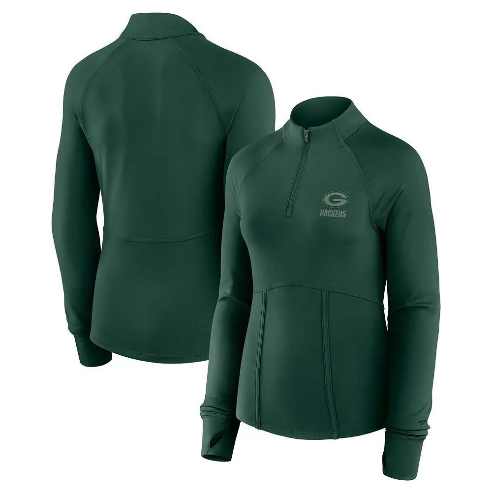 Women's Fanatics Black Miami Dolphins Elements Quarter-Zip Jacket,  Product Image